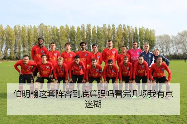 伯明翰这套阵容到底算强吗看完几场我有点迷糊
